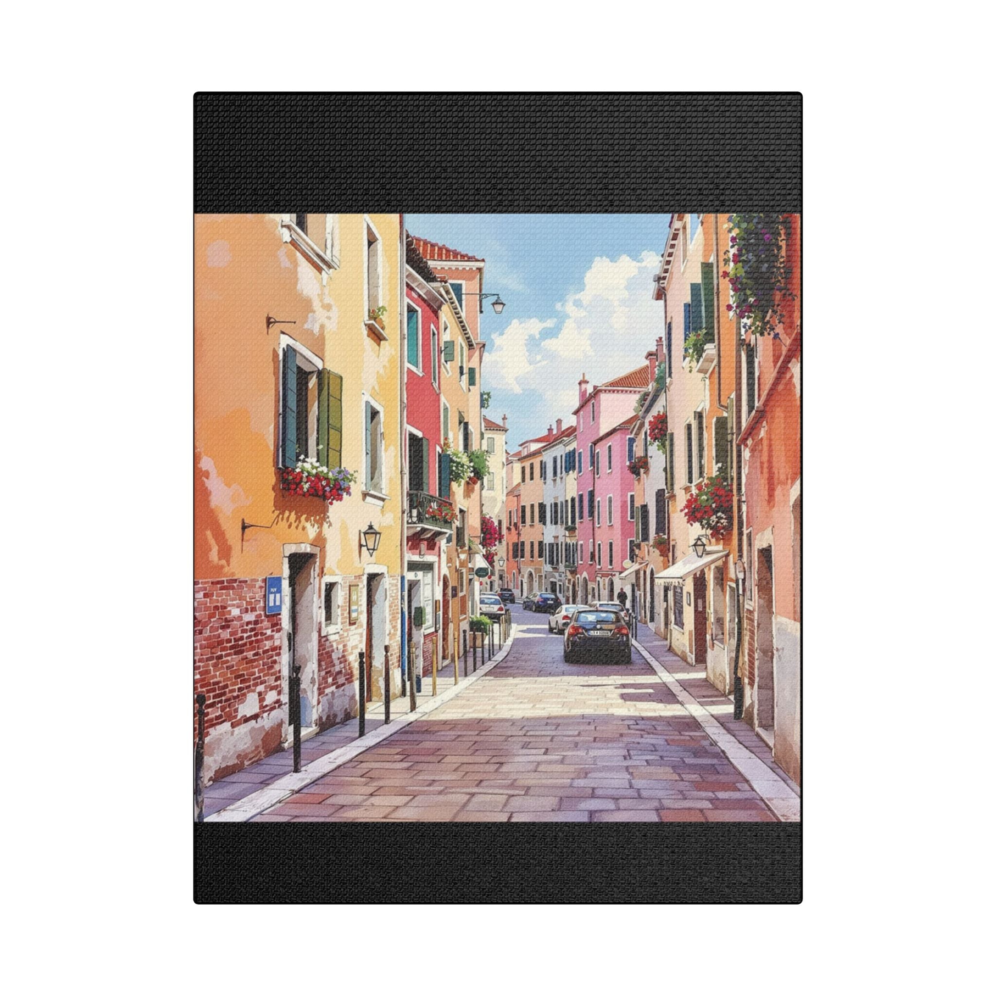 Venice Italy Watercolor Canvas Print for Stunning Home Decor - Rosetta Creative Boutique